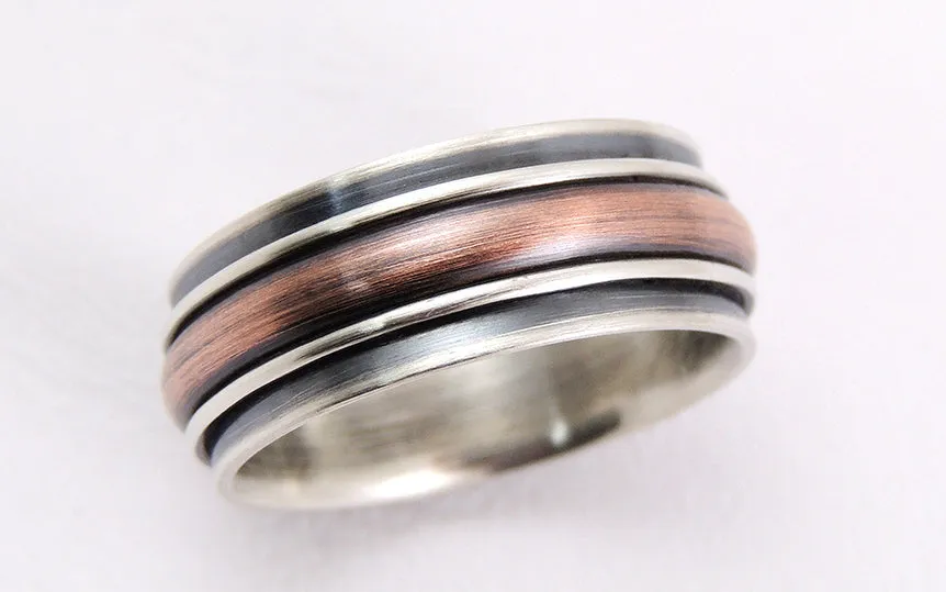 Unique mens ring