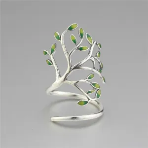 Unique Nature Themed Tree Ring