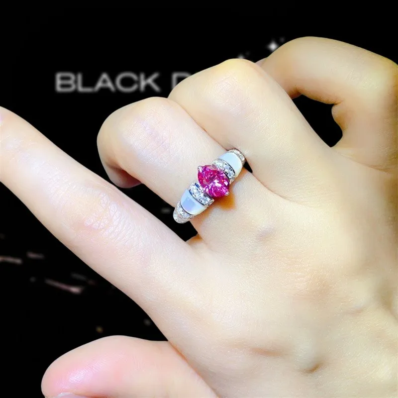 Unique Oval-cut Diamond Ring