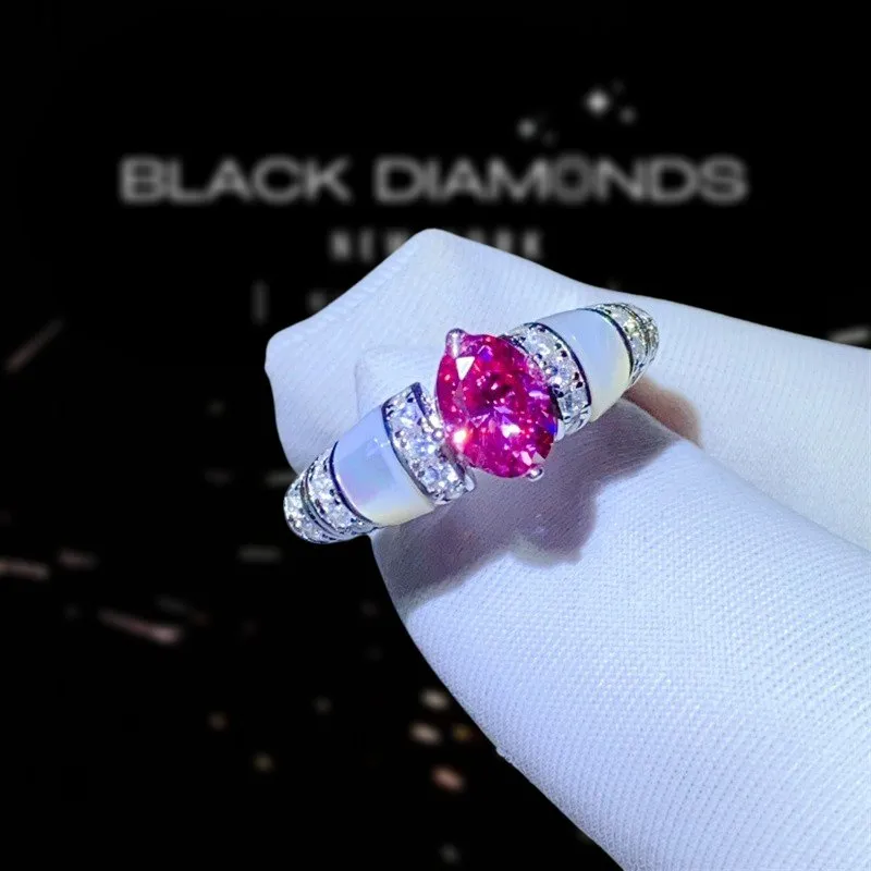 Unique Oval-cut Diamond Ring