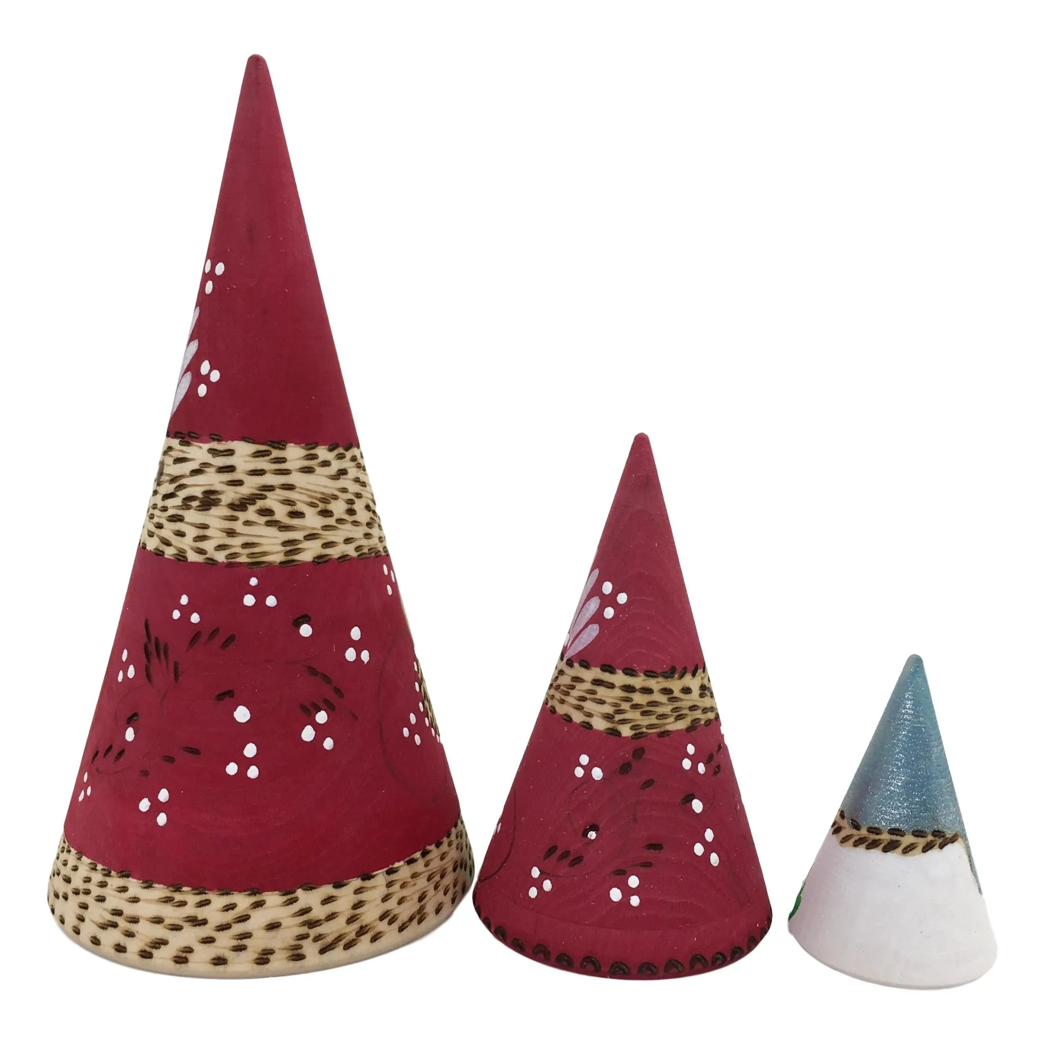 Unique Shape Santa Set