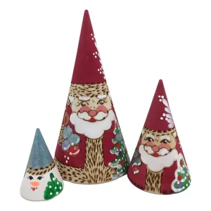 Unique Shape Santa Set