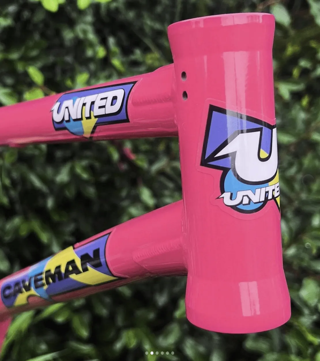 United Escamilla Caveman V2 Frame 20.8" TT Pink