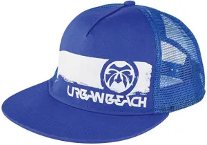 Urban Beach Child's Brush Stroke Trucker Cap Blue