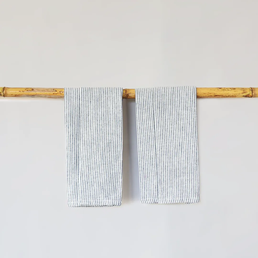 Urban Oasis Lago Napkins Elemental Blue Set Of 2