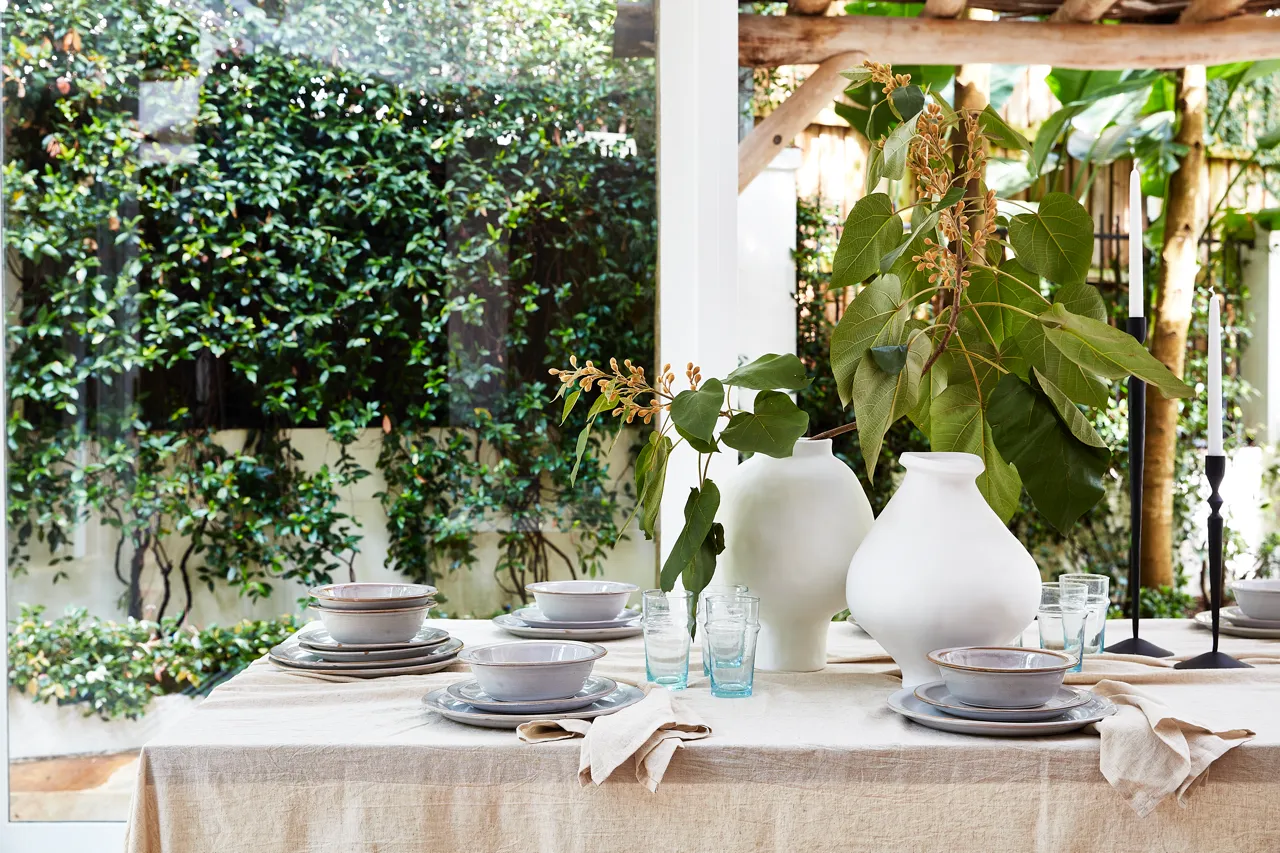 Urban Oasis Talla Napkins Natural Set Of 2
