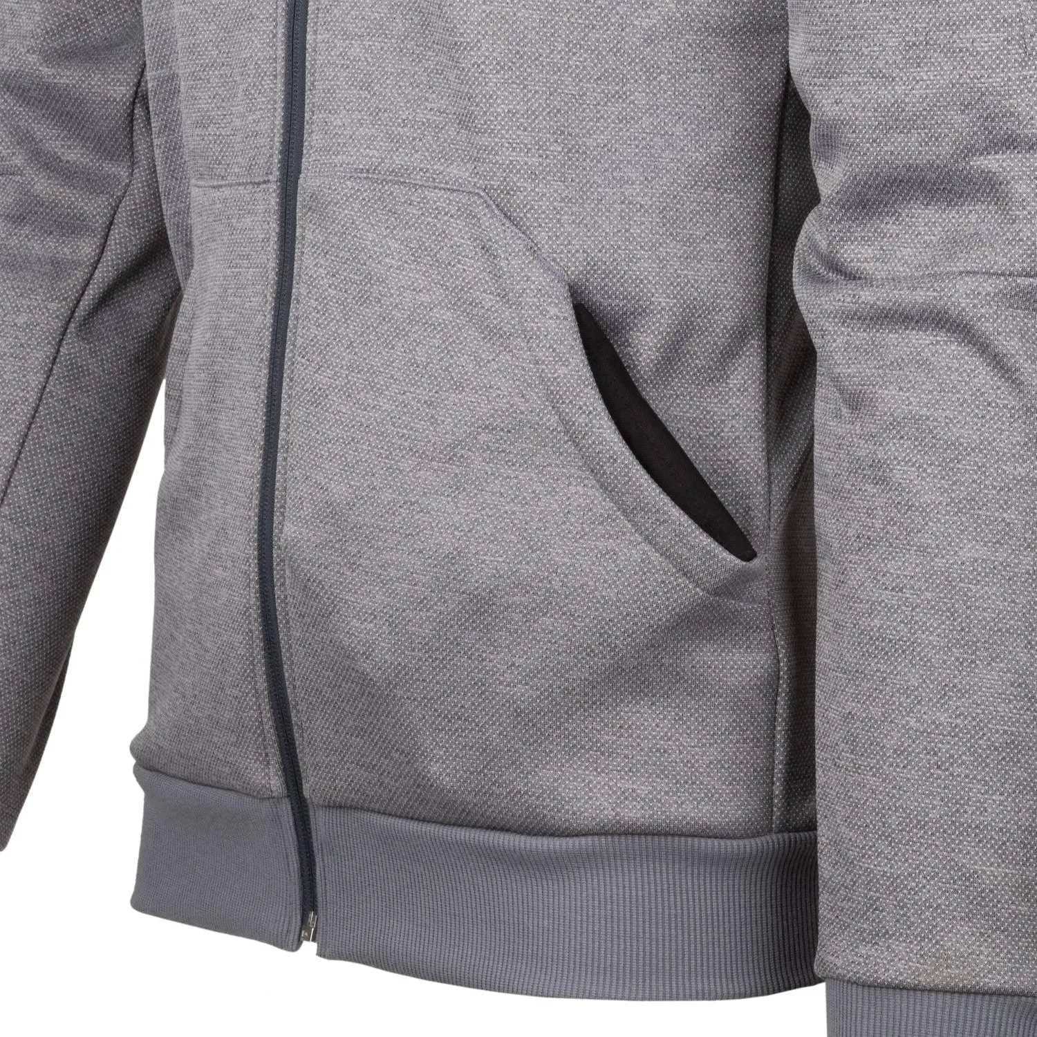 URBAN TACTICAL HOODIE (FullZip) - Melange Grey