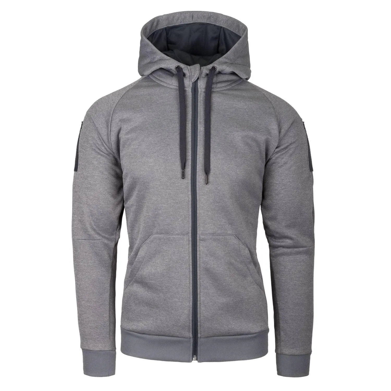 URBAN TACTICAL HOODIE (FullZip) - Melange Grey
