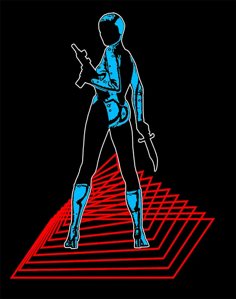 US Brand X Future Retro Cleo Pose Official Sweatshirt (Black)