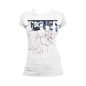 US Brand X Old's Kool Ghetto Love Official Women's T-Shirt (White)