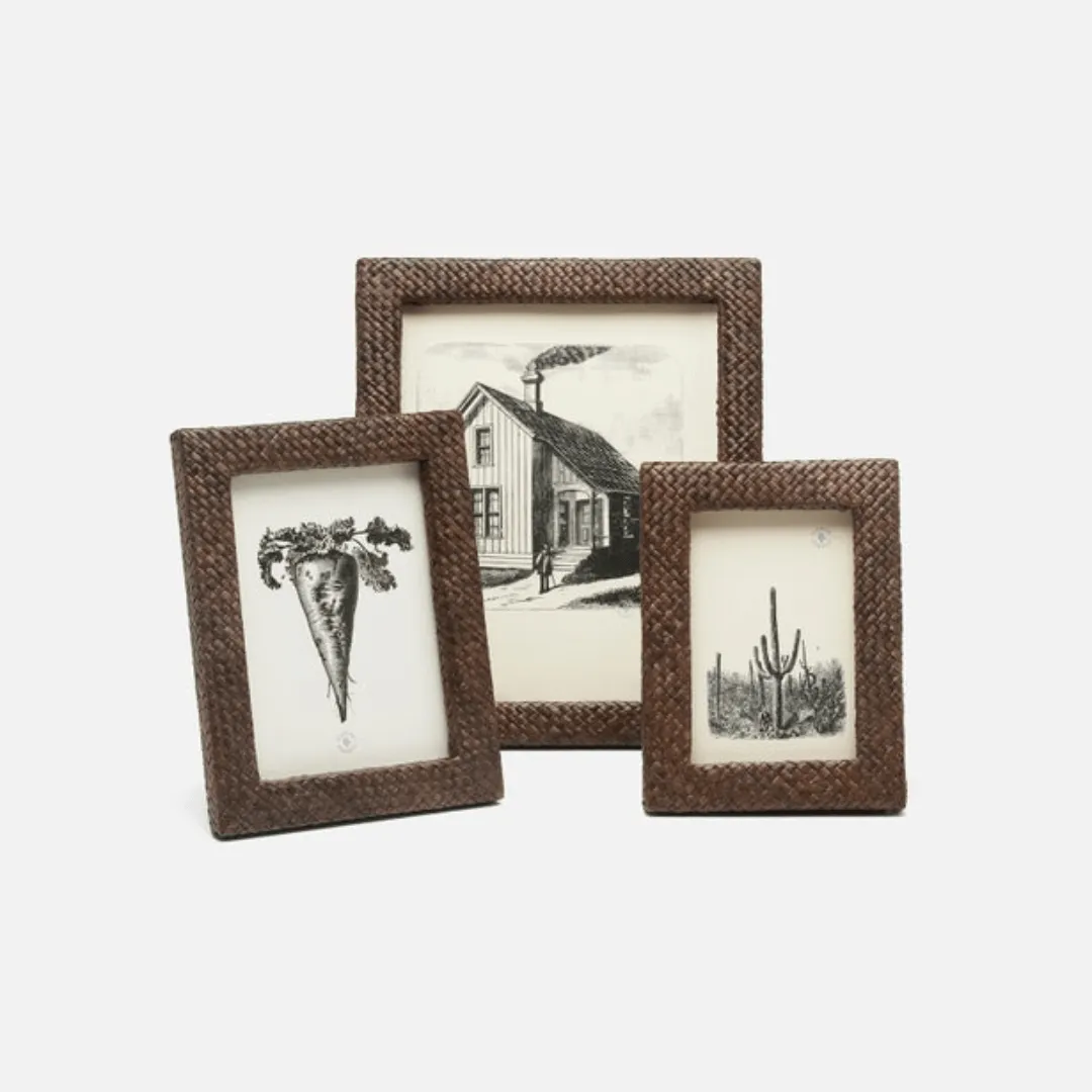 Uvita Espresso Picture Frame - Three Sizes