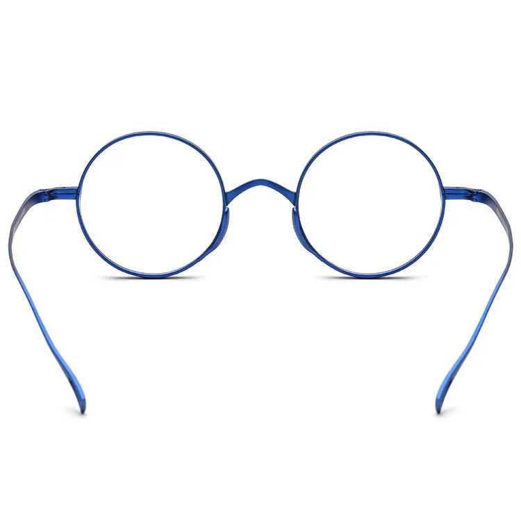 Valen Titanium Vintage Round Eyeglasses Frames