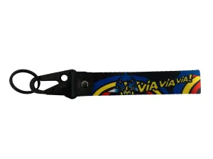 Via Via Black Key Ring