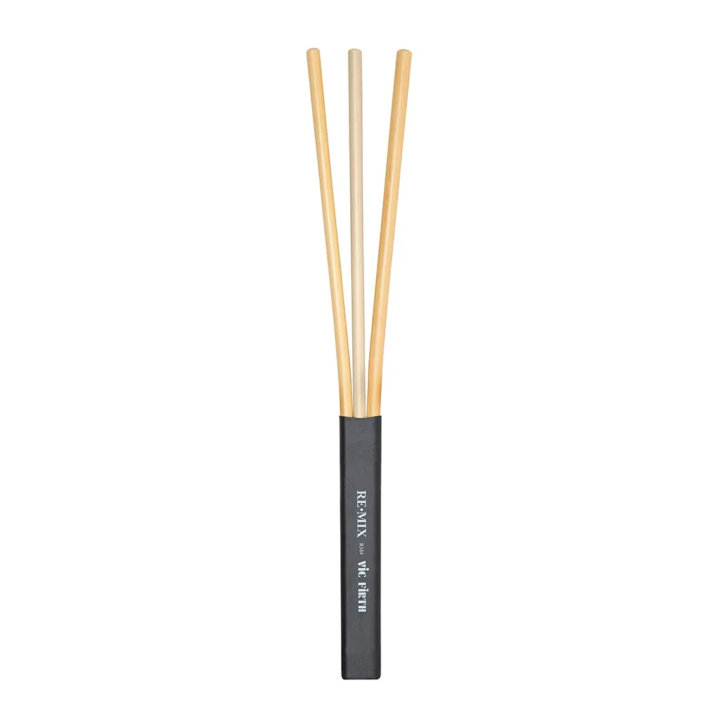 Vic Firth Re·Mix Brushes - Rattan/Birch
