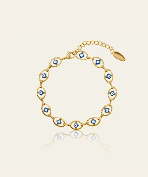 Victoria Evil Eye Bracelet