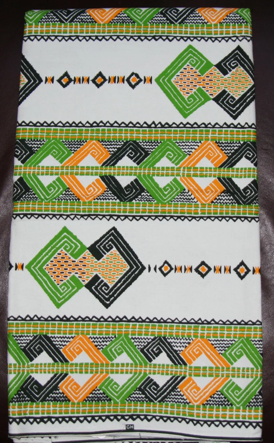 Vlisco Tisse De Woodin 6 Yards Classic African Fabric