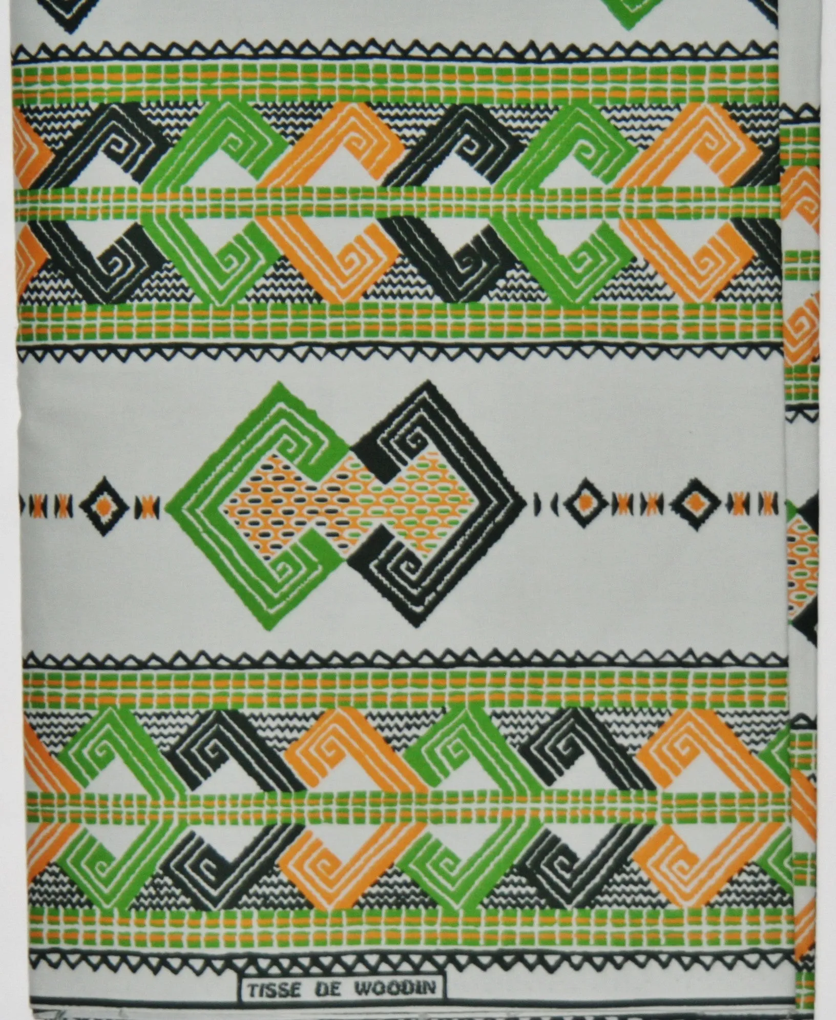 Vlisco Tisse De Woodin 6 Yards Classic African Fabric