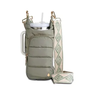 WANDERFULL HYDROBAG | SAGE GREEN WITH SAGE AND TAN STRAP