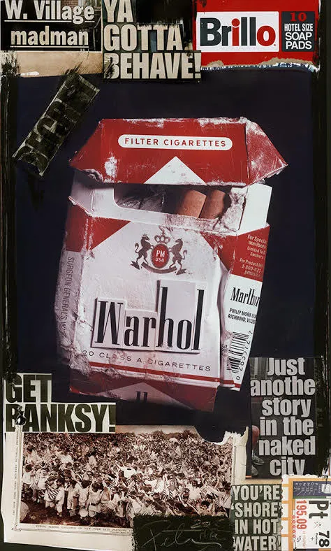 Warhol Cigarettes - Unique (Get Banksy), 2015