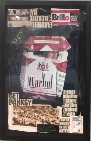 Warhol Cigarettes - Unique (Get Banksy), 2015
