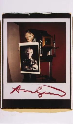 Warhol Self Portrait - Unique, 2015