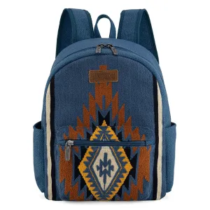 WG174-91152 Wrangler Southwestern Knitted Backpack - Jean