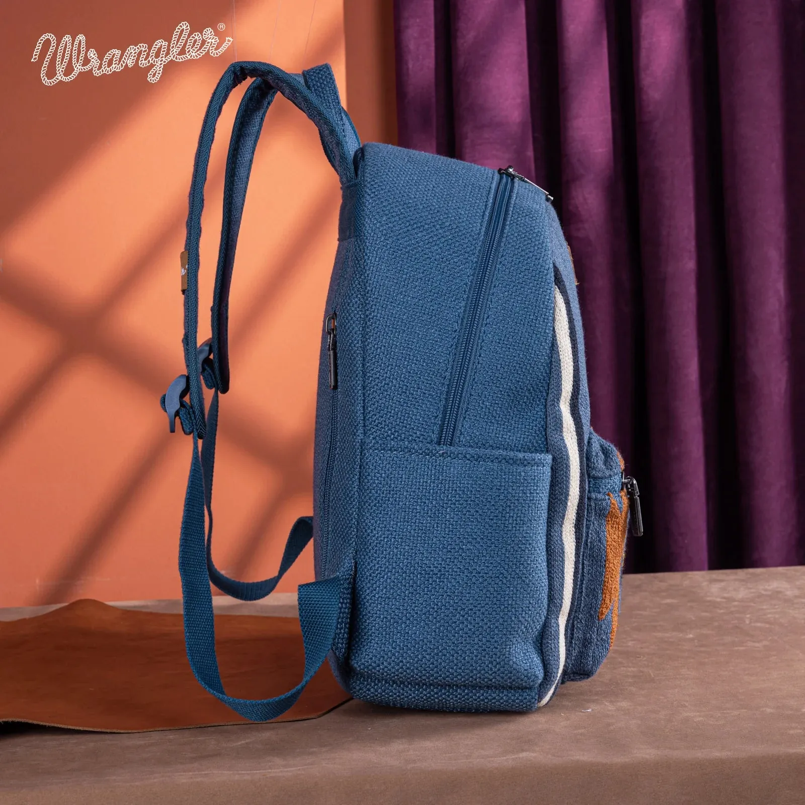 WG174-91152 Wrangler Southwestern Knitted Backpack - Jean
