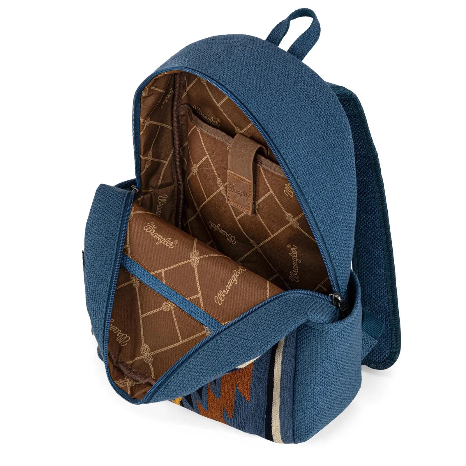 WG174-91152 Wrangler Southwestern Knitted Backpack - Jean