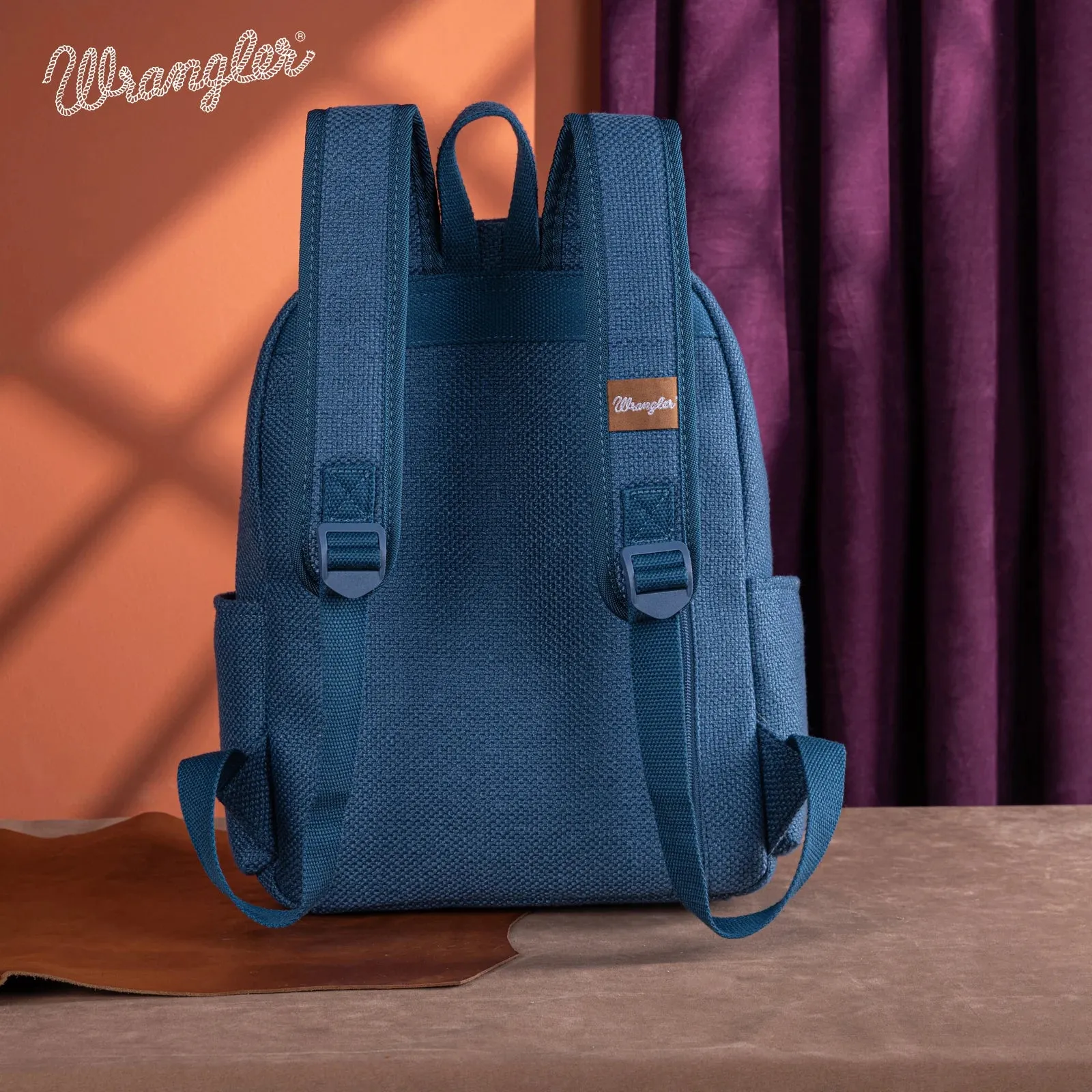 WG174-91152 Wrangler Southwestern Knitted Backpack - Jean