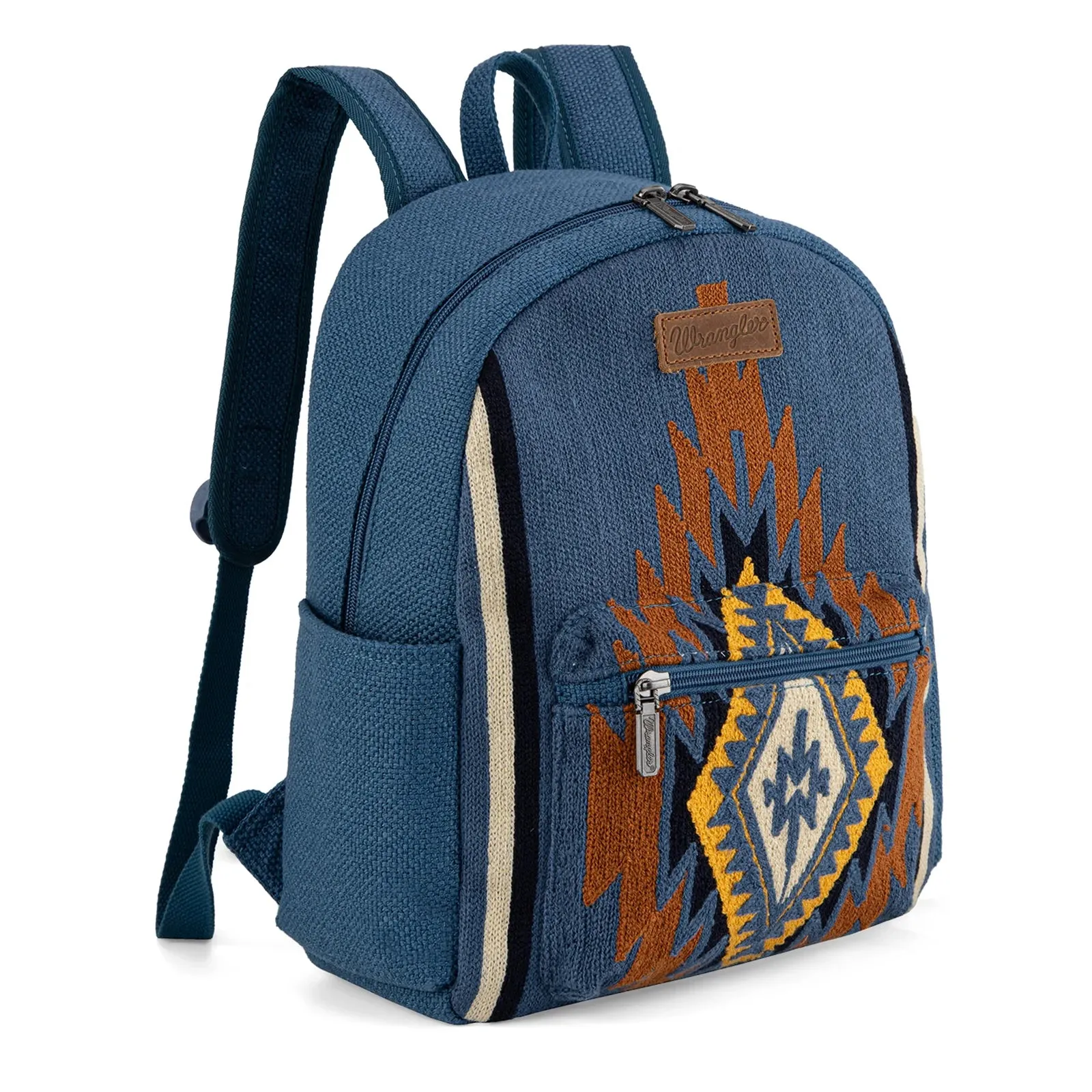 WG174-91152 Wrangler Southwestern Knitted Backpack - Jean