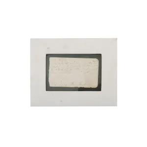 White Marble 4x6 Photo Frame