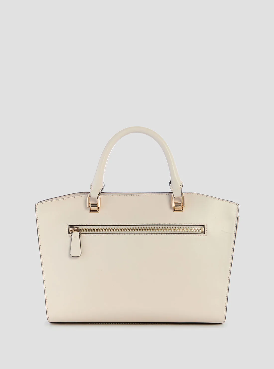 White Queensland Luxury Satchel Bag