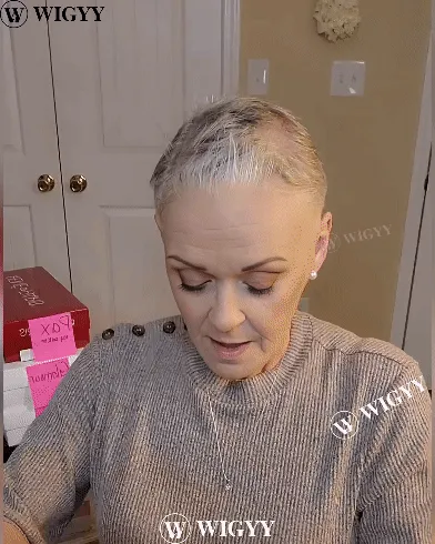Wigyy Pixie Cut Highlighted Elegant Wig
