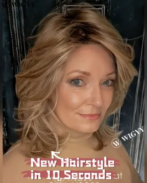 Wigyy Strawberry Curl Elegant Wig