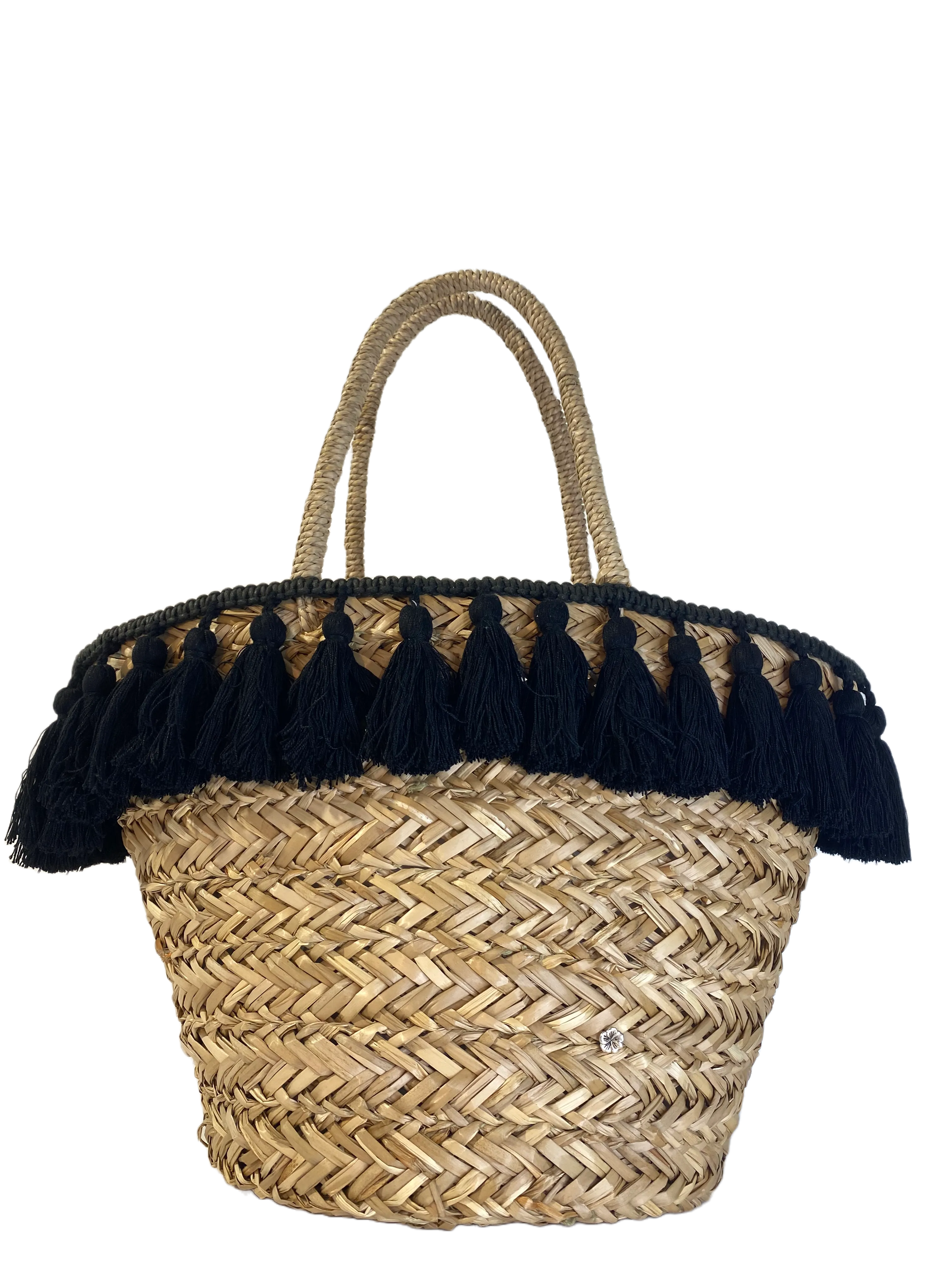 Wilmington Natural Crochet Beach Tote Bag