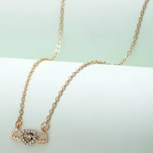 Winged Heart Necklace