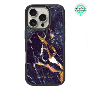 Winter Forest - iPhone 16 Pro Frosted Black Bumper MagSafe Case
