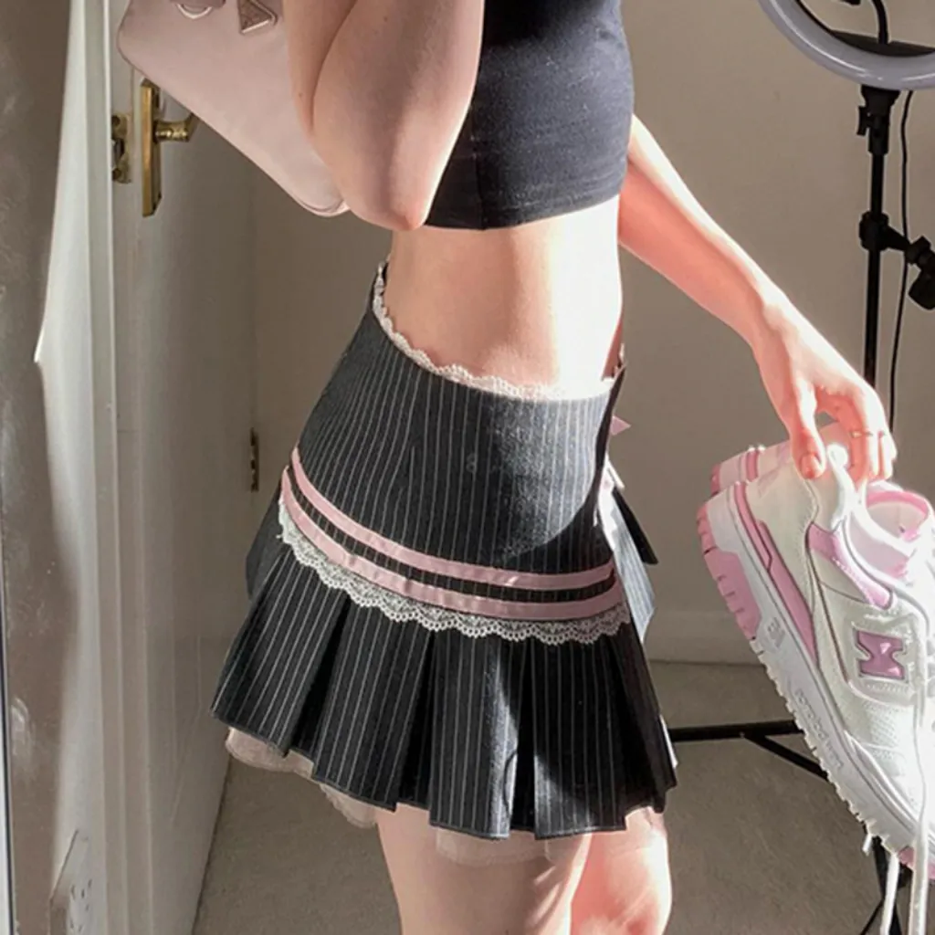 Women's Urban Striped Slim Skirt