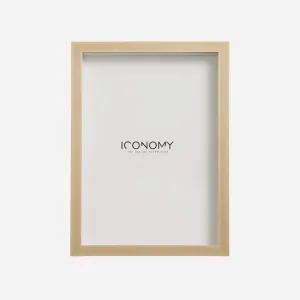 Wooden Box Frame A3 - Natural