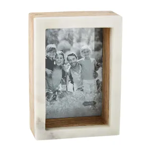 Wood/Marble Shadow Frame 5X7
