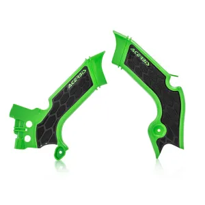 X-Grip Frame Guard Green/Black KX 250/300/450 F/X 19-24 Acerbis (23693.377)