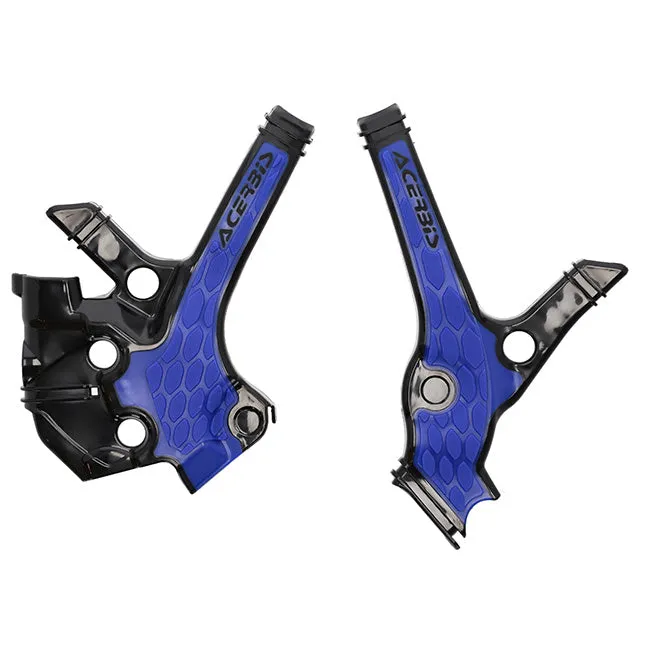 X-Grip Frame Guard YZ85 22-23 Blue-Black Acerbis (25283.316)