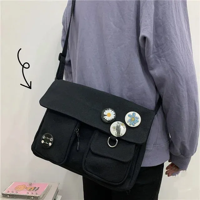 Xierya Women’s Canvas Messenger Bag