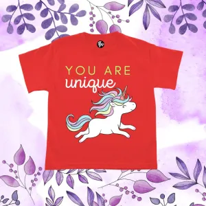 You are unique Unicorn Theme T-Shirt