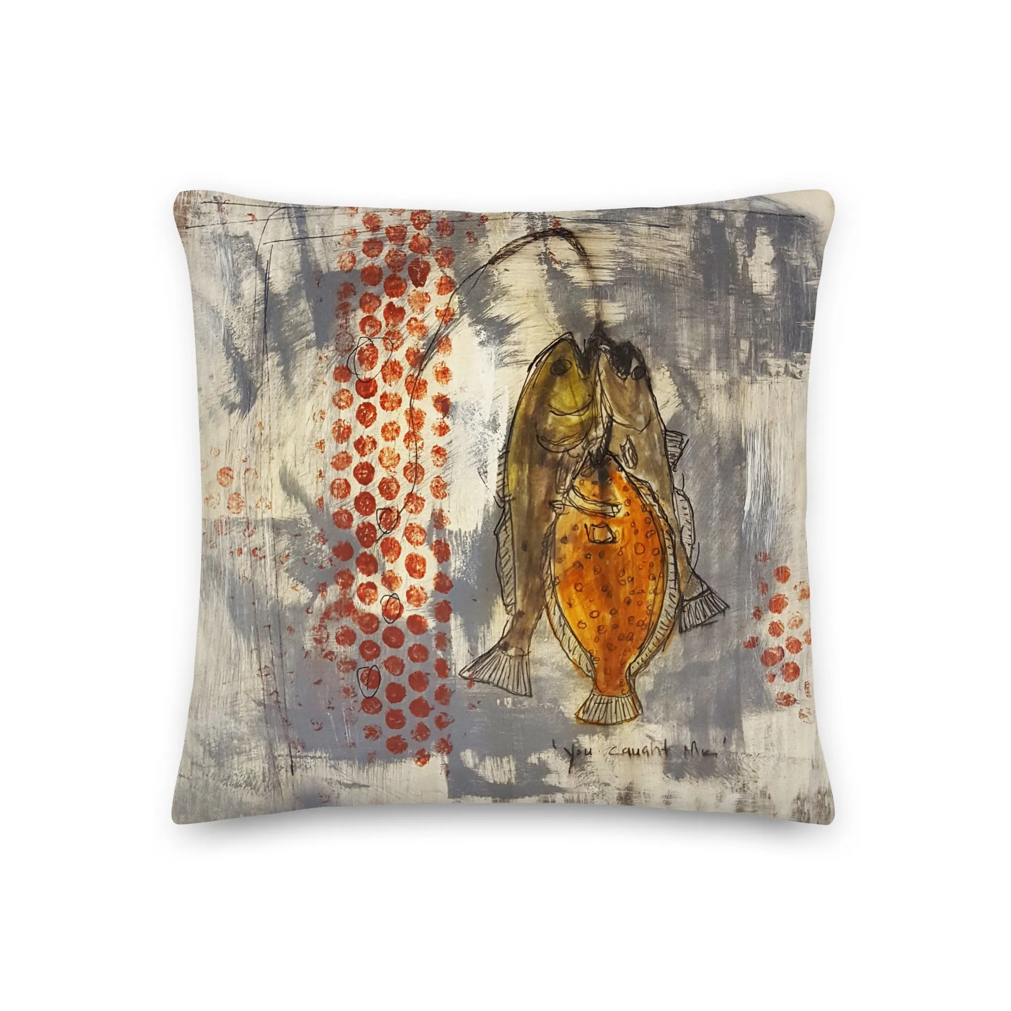 You Caught Me I - Artful Pillow