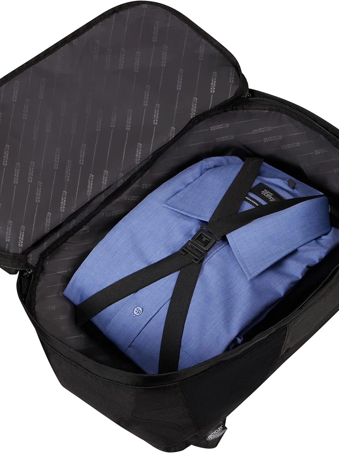 Zaino in Tessuto American Tourister Urban Track Asphalt Black