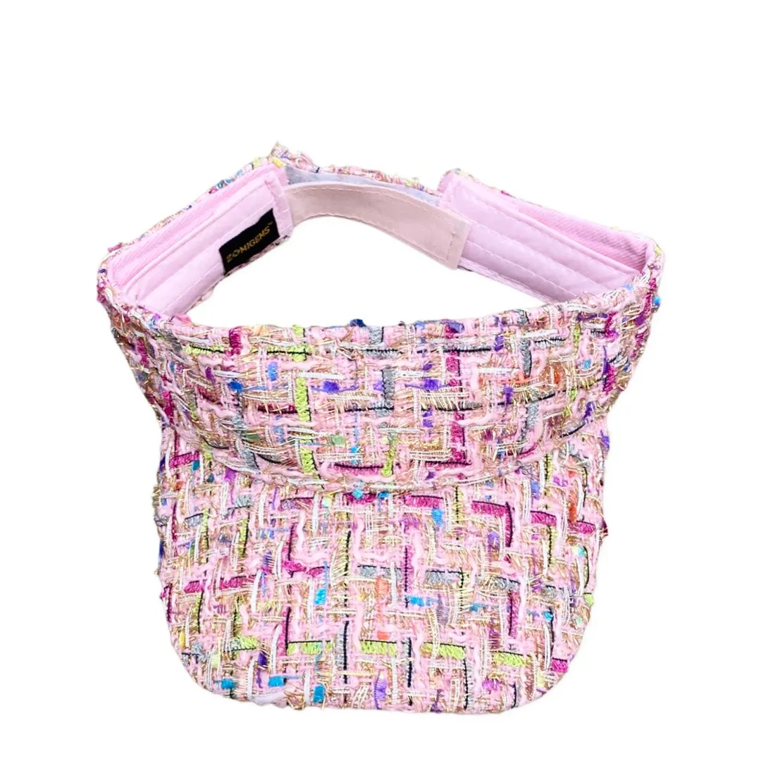 Zomi Gems Tweed Visor - Pink